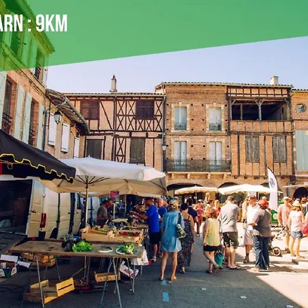 Nyaraló Le Nature Primeur Clim Gaillac Entre Albi-toulouse & Les Du Tarn Brens
