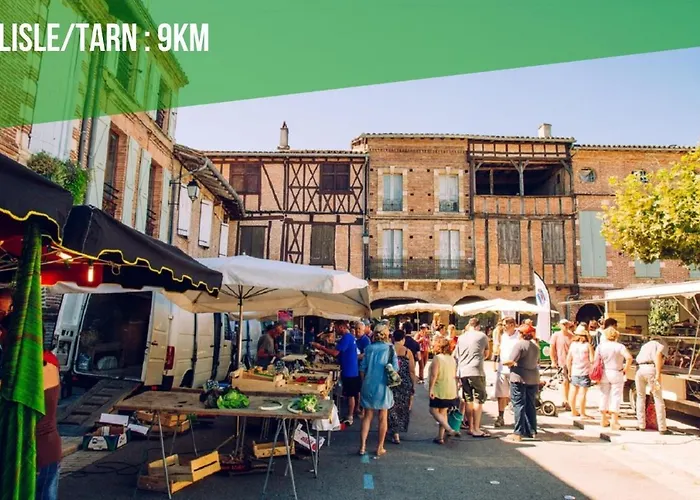 펜션 Le Nature Primeur Clim Gaillac Entre Albi-toulouse & Les Du Tarn Brens (Tarn)