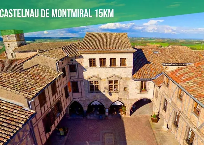 Le Nature Primeur Clim Gaillac Entre Albi-toulouse & Les Du Tarn 펜션 Brens (Tarn)