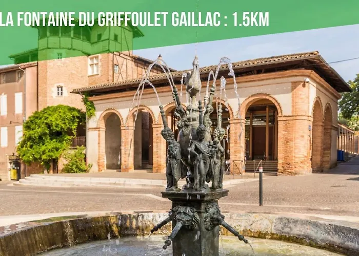 Сasa de vacaciones Le Nature Primeur Clim Gaillac Entre Albi-toulouse & Les Du Tarn Brens (Tarn)